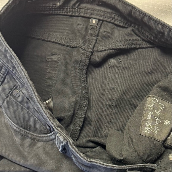 Kut From The Kloth Mia Toothpick Skinny Black Jeans Women’s Size 6 - Picture 7 of 8